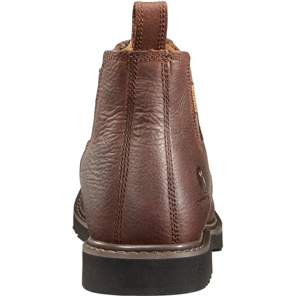 Carhartt Boot 4-Inch Brown Non Safety Toe Pull On CMS4100