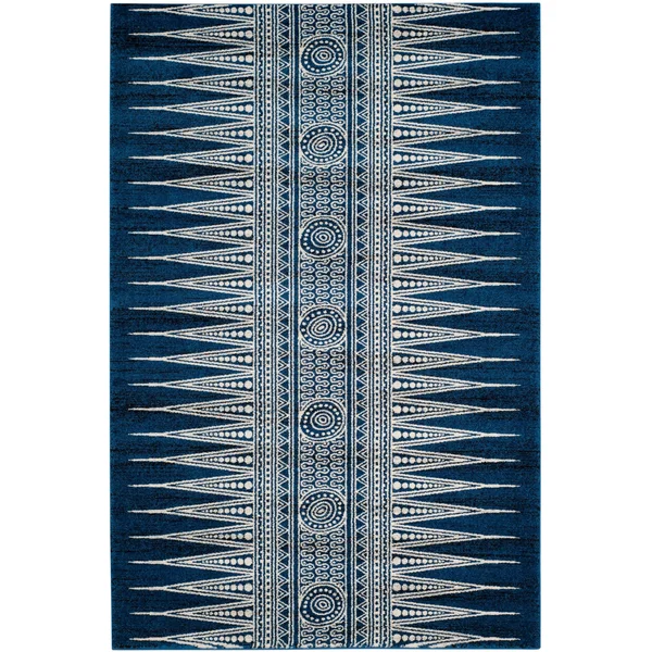 Safavieh EVK226D Evoke Ivory - Grey Area Rug - 11& x 15&