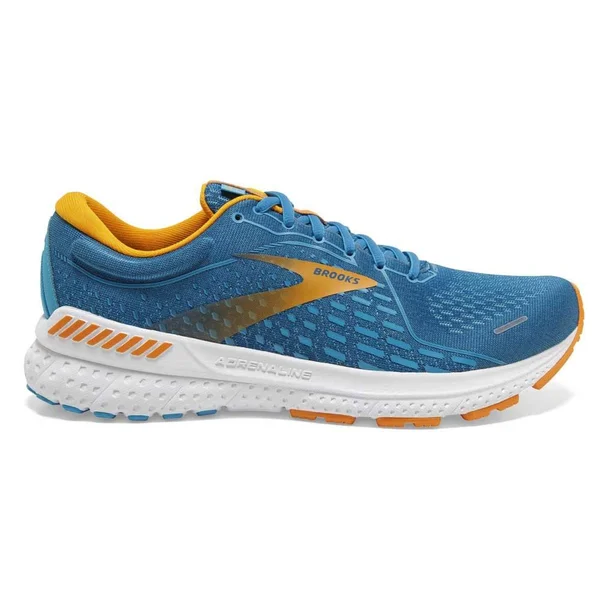 Brooks Adrenaline GTS 21 Shoes Blue Orange White 42 - EUR
