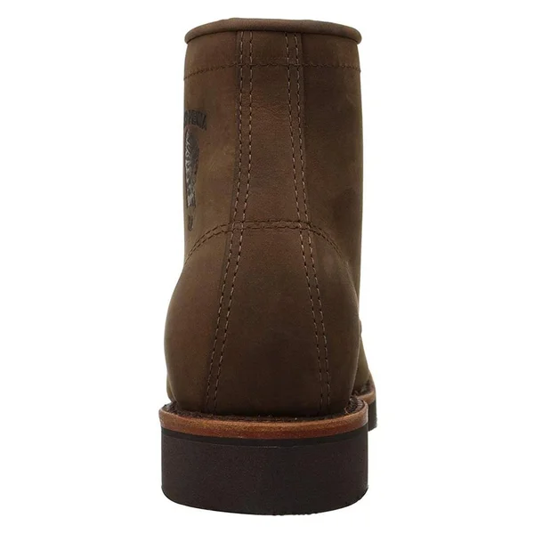 Chippewa Men's 6 inch Lace-Up Work Boot Round Toe - Size: 10.5 D, Brown