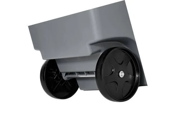 Rubbermaid 50-Gallon Plastic Rollout Container (Gray) 9W27GY New