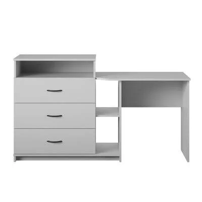 Thalia Desk Ebern Designs Color: Dove Gray