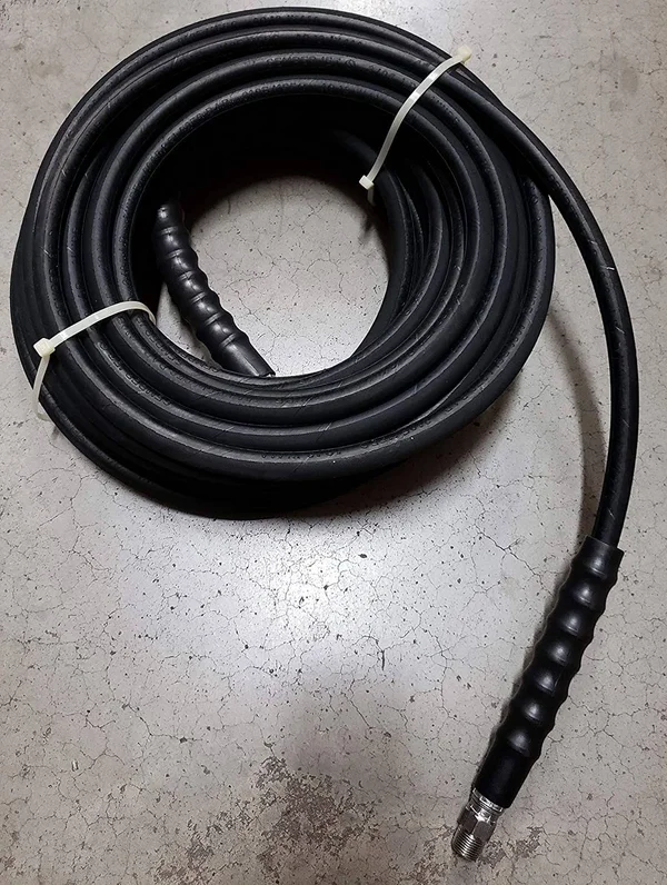 AR Blue Clean High Pressure Washer Hose Hose, 75' 3/8M x 3/8M 4000psi Black