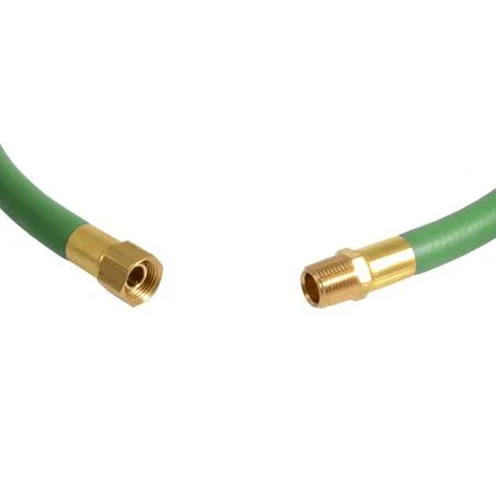 Frontier Hzg03825-25-31 3/8x22 x 25& Green EPDM Rubber Air Hose - 250 PSI