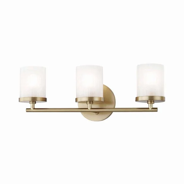 Mitzi H239301-AGB Ryan 1 Light Bath Bracket - Aged Brass