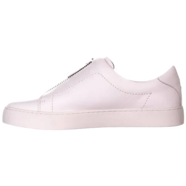 Frye Lena Zip Low Sneakers in White - Women's Size 10