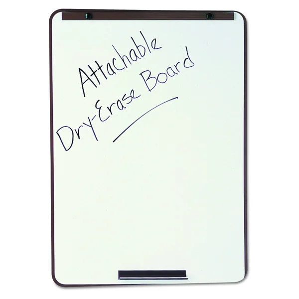 Quartet - Oval Dry-Erase Board - 29 x 40, Metallic