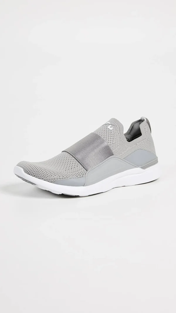 APL Men's Techloom Bliss Cement/White Shoes in Size 11 - Athletic Propulsion Labs