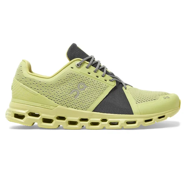on Cloudstratus Running Shoe - Men's Pistachio/Grey - 8.5