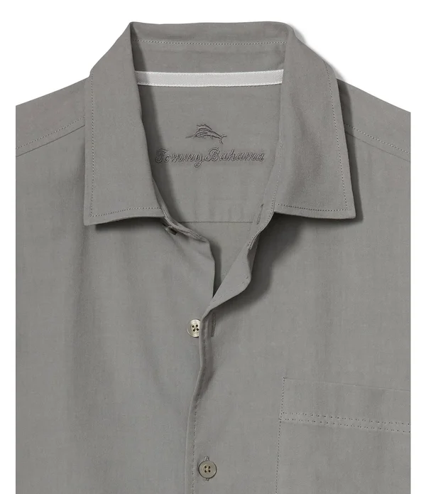 Tommy Bahama Catalina Stretch Twill Short-Sleeve Woven Shirt - M