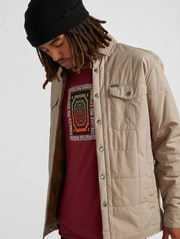 Volcom Larkin Quilted Jacket - Black