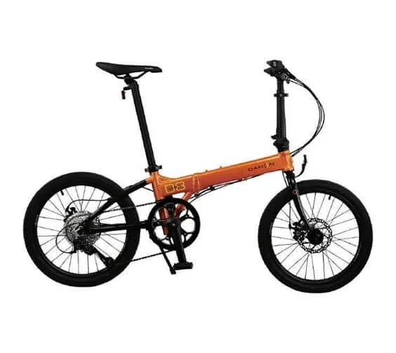 2021 Dahon Launch D8 8 Speed Folding Bike Bicycle - 20x22 Wheel White/Black