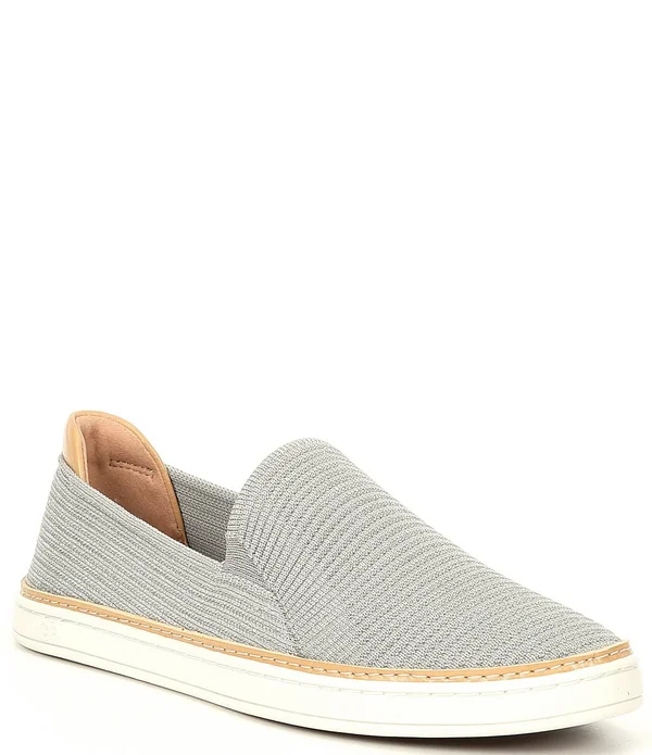 Ugg Women's Sammy Sneakers - Seal - Silver Rib Knit