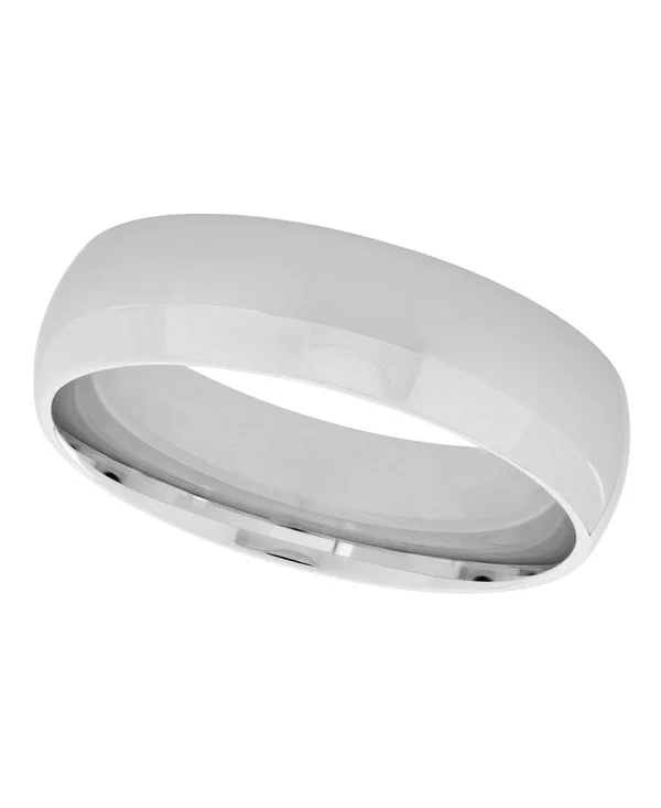 Sterling Silver Wedding Band - Men's, Size: 11.50