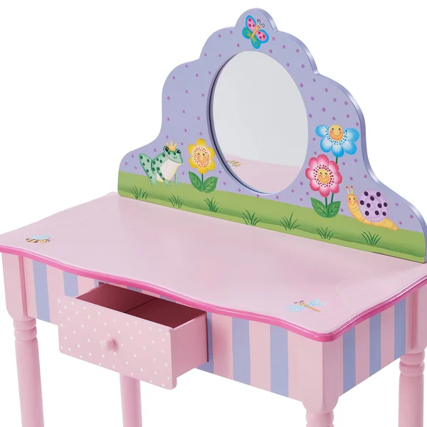 Fantasy Fields - Magic Garden Play Vanity Table and Stool Set with...