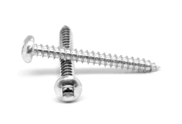 #8-15 x 2 Sheet Metal Screw Square Drive Pan Head Type A Stainless Steel 18-8