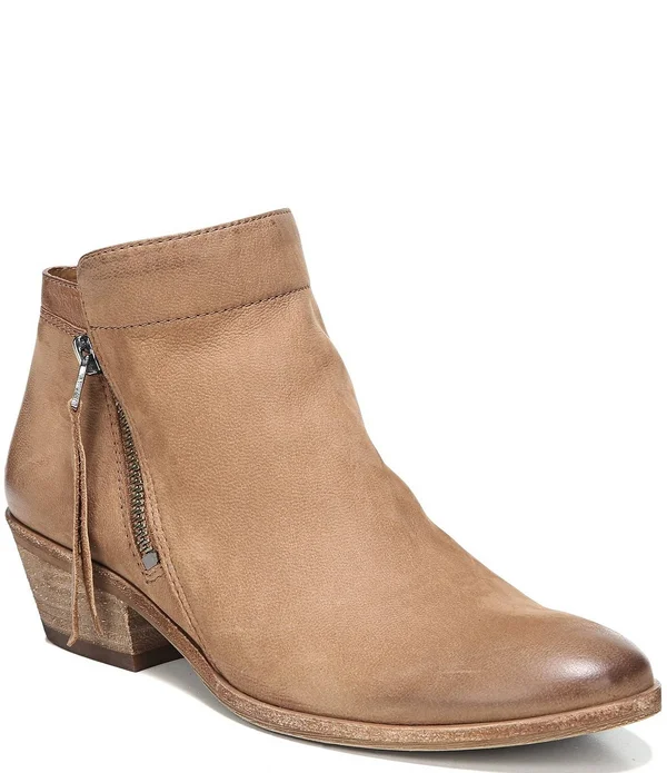 Women's Sam Edelman Packer Bootie Deep Saddle Leather - 6 W