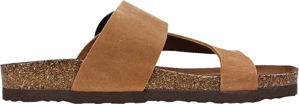 White Mountain Women's Harley Thong Sandal, Whiskey Leather