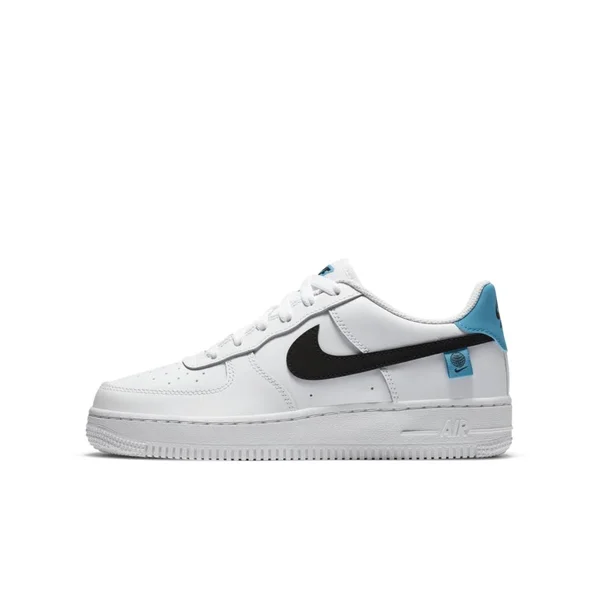 Nike Air Force 1 LV8 WW White/Blue Grade School Boys& Shoes - Size: 6.5