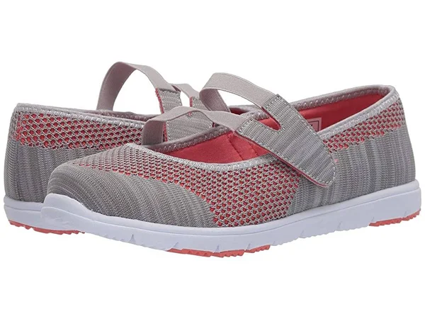 Propet Women's TravelWalker Evo Mary Jane, Size: 7, Light Grey Mesh