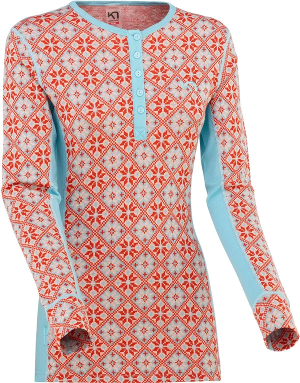 Kari Traa Women's Rose Long Sleeve Wool Baselayer Top