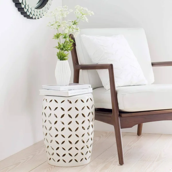 Surya Chantilly Stool