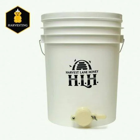 Harvest Lane Honey Honeybckt-102 Bucket Honey with Gate 5gallon, Men's, Size: 2 in, 12 x 12 x 15