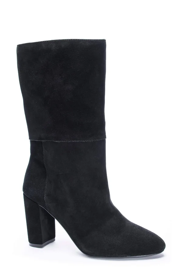 Chinese Laundry - Keep Up Suede Boot - Black 9
