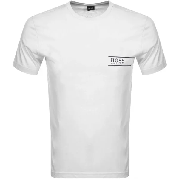 Boss Bodywear Lounge Crew Neck T Shirt White