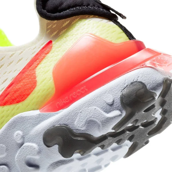 Nike - Women's React Vision (pale Ivory, Black, Volt, Laser Crimson)