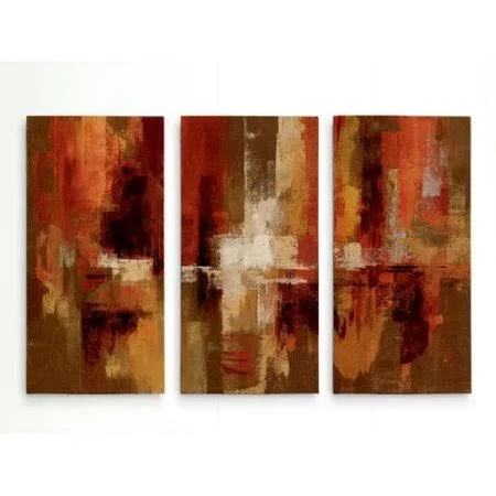 George Oliver Castanets Acrylic Painting Print Multi-Piece Image on Wrapped Canvas Size: 32x22 H x 48x22 W