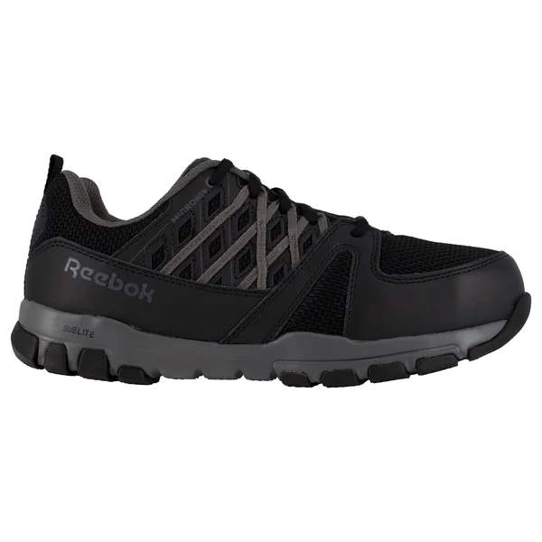 Reebok Work Sublite Work Steel Toe Men's Oxford - Black Size 13