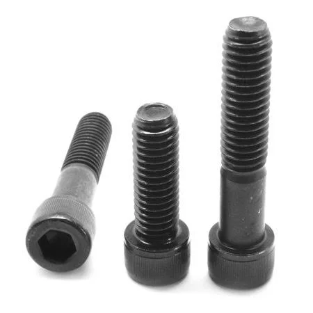 1/4 inch-28 x 1 1/4 inch (FT) Fine Thread Socket Head Cap Screw Alloy Steel Black Oxide Pk 625, Men's