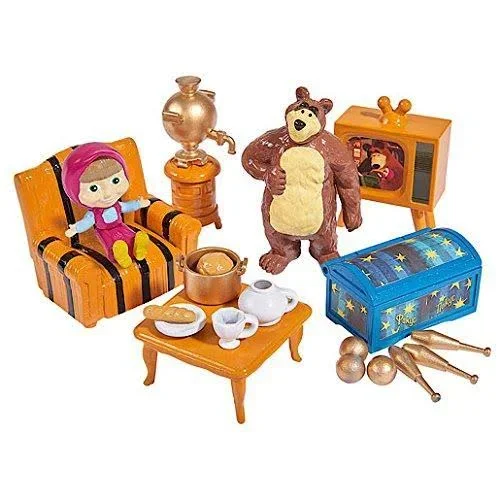 Simba 109301632 Masha Bear&s House Playset - Multicolor