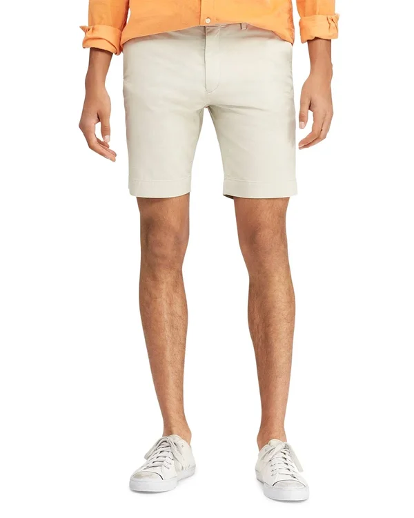 Polo Ralph Lauren Men's Better Slim-Fit Chino Shorts - Khaki - Size 42