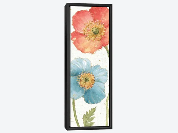 Lisa Audit Canvas Art Prints - Spring Softies V ( Floral & Botanical > Flowers > Poppies art)