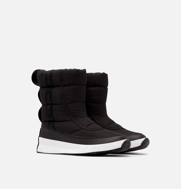 Sorel Out N About Puffy Mid Boot - Women's Black - 6.5