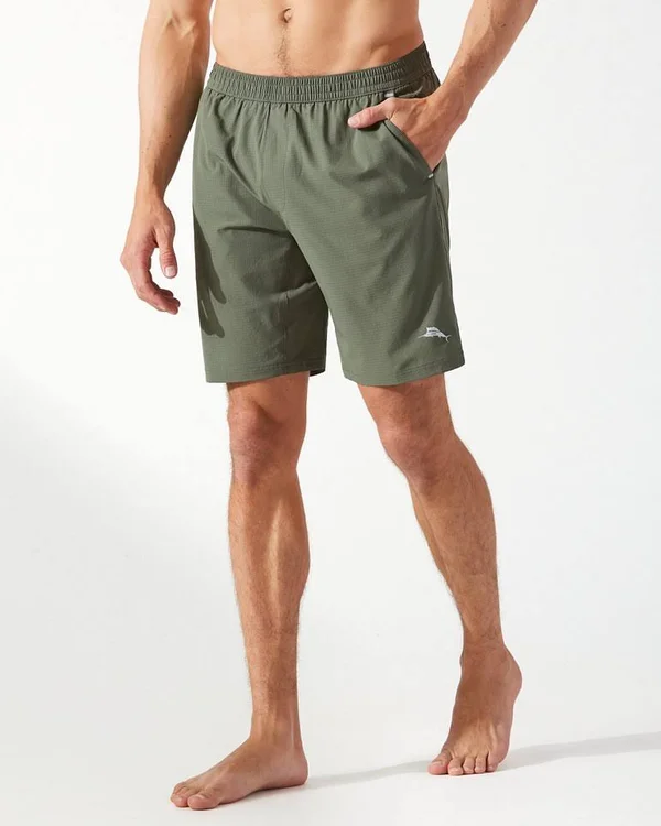 Tommy Bahama Men's Monterey Coast 9-Inch Swim Shorts - Palm Moss - Size S
