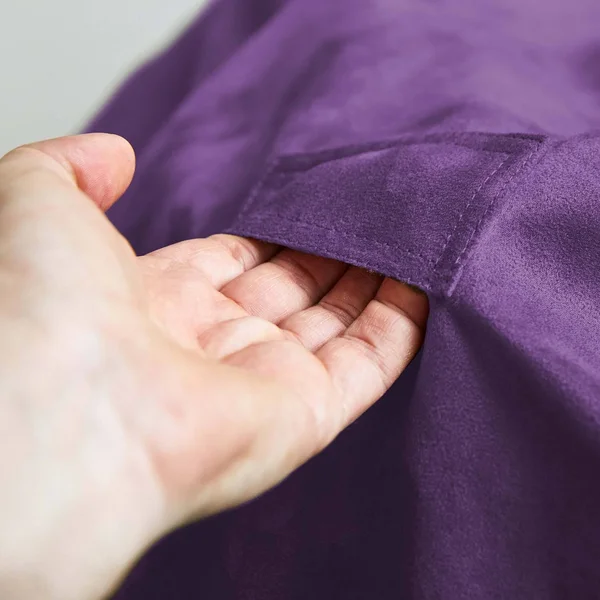 Lumaland Bean Bag Chair Purple - 4ft