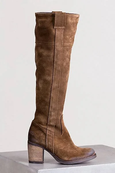 Women's Bos & Co Horton Waterproof Suede Boots, Overland