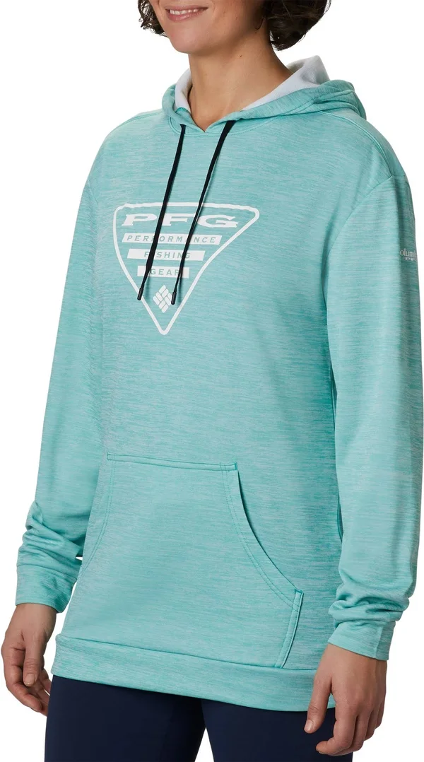 Columbia Women's Tidal Graphic Fleece Hoodie - Dolphin/White - XL