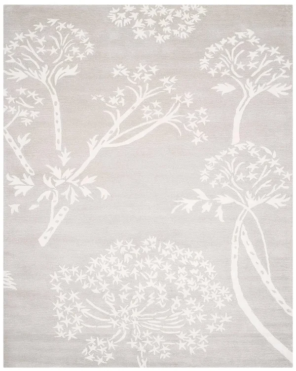 Safavieh Bella Rug BEL131 Slate - Ivory 2& 6x22 x 4& 0x22