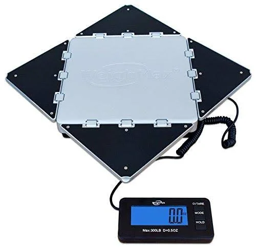 No1. Best scale-weighmax Transformer Digital metal-built Shipping Postal Scale - 300lbs by 0.02lb
