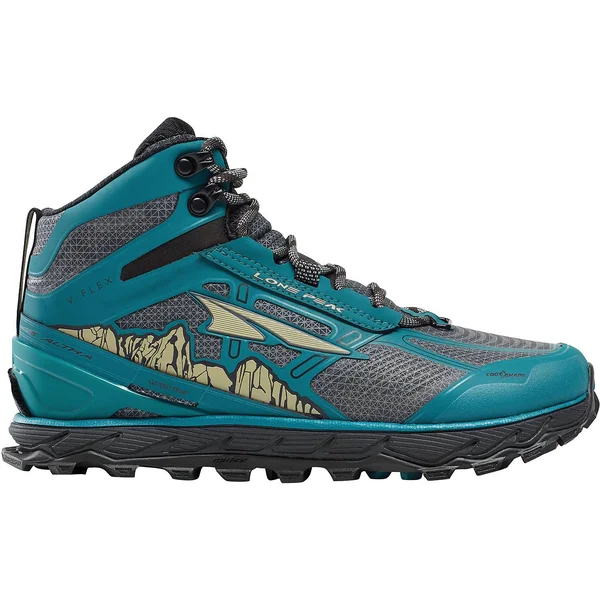 Altra - Women's Lone Peak 4 Mid RSM 5.5 - Green/Gray