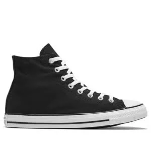 Converse Boys All Star Hi Oversized Shoes Black/White/Black Size 6.5