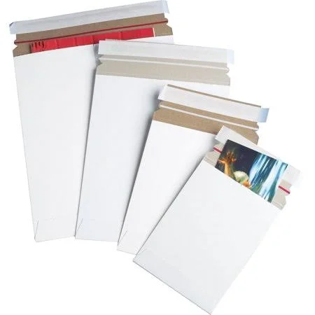 Self-Seal Stayflats Mailers 5-1/8x22 x 5-1/8x22 White - 200 Pack