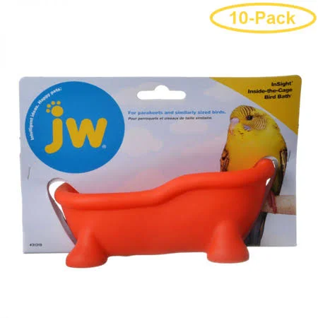 JW Insight Inside Cage Bird Bath Inside Cage Bird Bath - Pack of 10