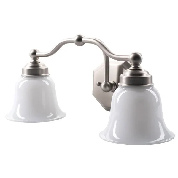 Norwell Lighting-8319-CH-DO-Trevi - Two Light Wall Sconce Chrome