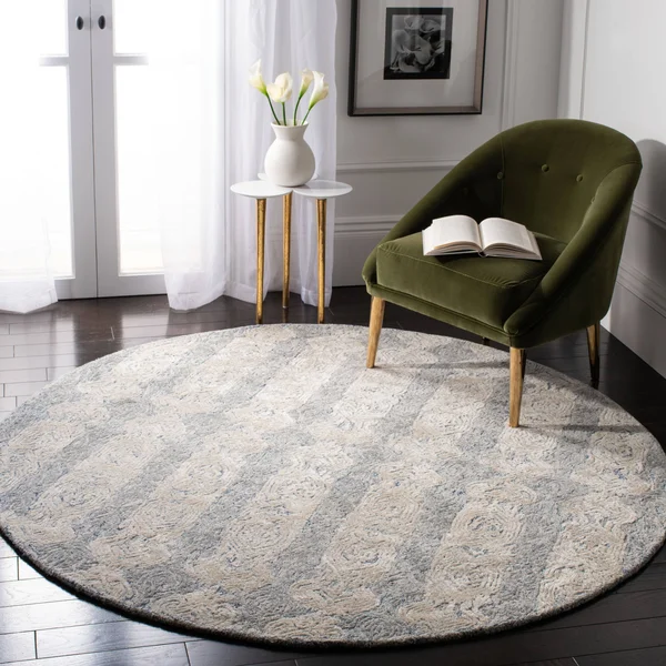 Safavieh Glamour 536 Blue/Ivory 8& x 10& Area Rug