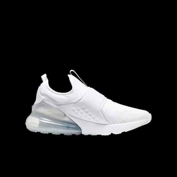 Nike Boys Air Max 270 Extreme - Shoes White/White/Metallic Silver Size 05.5